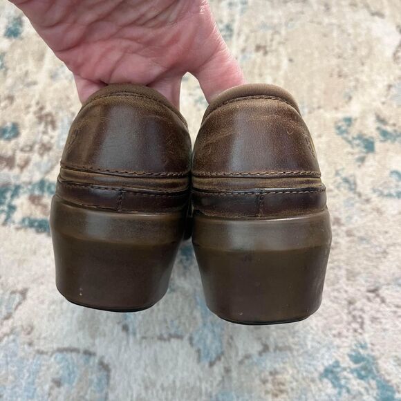 Ariat Del Mar Horsebit Distressed Leather Clogs size 8 - Picture 6 of 8